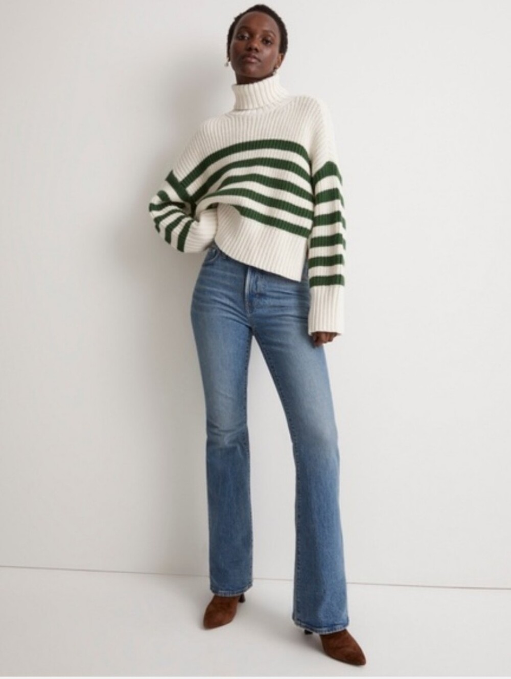 Madewell Wide Rib Turtleneck Sweater Size XXL